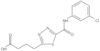 5-[(3-Chlorphenyl)amino]carbonyl]-1,3,4-thiadiazol-2-butansäure