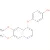 Phenol, 4-[(6,7-dimethoxy-4-quinolinyl)oxy]-