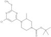 1,1-Dimethylethyl 4-[6-chloro-2-(methylthio)-4-pyrimidinyl]-3-methyl-1-piperazinecarboxylate