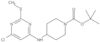 1,1-Dimethylethyl 4-[[6-chloro-2-(methylthio)-4-pyrimidinyl]amino]-1-piperidinecarboxylate
