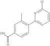 4-(6-Chloro-2-pyridinyl)-3-methylbenzoic acid