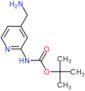 1,1-Dimethylethyl N-[4-(aminomethyl)-2-pyridinyl]carbamate