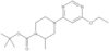 1,1-Dimethylethyl 4-(6-ethoxy-4-pyrimidinyl)-2-methyl-1-piperazinecarboxylate