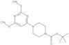 1,1-Dimethylethyl 4-[6-methoxy-2-(methylthio)-4-pyrimidinyl]-1-piperazinecarboxylate