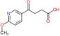 6-Methoxy-γ-oxo-3-pyridinebutanoic acid