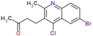 4-(6-bromo-4-chloro-2-methylquinolin-3-yl)butan-2-one