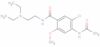 4-(acetylamino)-5-chloro-N-[2-(diethylamino)ethyl]-2-methoxybenzamide