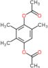 2,3,5-trimethylbenzene-1,4-diyl diacetate