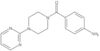 (4-Aminophenyl)[4-(2-pyrimidinyl)-1-piperazinyl]methanone