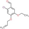 2-chloro-5-ethoxy-4-(prop-2-en-1-yloxy)benzaldehyde