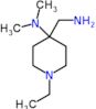 4-(aminomethyl)-1-ethyl-N,N-dimethylpiperidin-4-amine