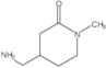 4-(Aminomethyl)-1-methyl-2-piperidinone