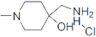 4-Piperidinol, 4-(aminomethyl)-1-methyl-, hydrochloride (1:1)