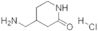 2-Piperidinone, 4-(aminomethyl)-, hydrochloride (1:1)