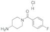 (4-AMINO-PIPERIDIN-1-YL)-(4-FLUORO-PHENYL)-METHANONE HYDROCHLORIDE