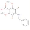 Benzoic acid, 3,5-difluoro-2,6-dimethoxy-4-[(phenylmethyl)amino]-