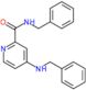 N-benzyl-4-(benzylamino)pyridine-2-carboxamide