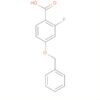Benzoic acid, 2-fluoro-4-(phenylmethoxy)-