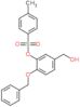 [2-benzyloxy-5-(hydroxymethyl)phenyl] 4-methylbenzenesulfonate