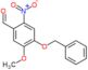 4-(benzyloxy)-5-methoxy-2-nitrobenzaldehyde