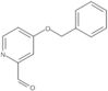 4-(Phenylmethoxy)-2-pyridinecarboxaldehyde