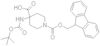 N-BOC-Amino-(4-N-FMOC-piperidinyl)carboxylic acid