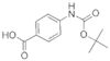 4-(boc-amino)benzoic acid