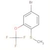 Benzene, 4-bromo-1-(methylthio)-2-(trifluoromethoxy)-