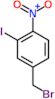 4-(bromomethyl)-2-iodo-1-nitrobenzene