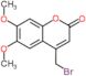 4-(bromomethyl)-6,7-dimethoxy-2H-chromen-2-one