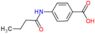 4-(butanoylamino)benzoic acid