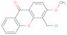 4-(chloromethyl)-3-methoxy-9H-xanthen-9-one