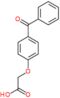 (4-benzoylphenoxy)acetic acid