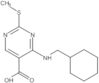 4-[(Cyclohexylmethyl)amino]-2-(methylthio)-5-pyrimidinecarboxylic acid