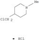 Piperidine, 4-(chloromethyl)-1-methyl-,hydrochloride (1:1)