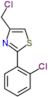 4-(chloromethyl)-2-(2-chlorophenyl)-1,3-thiazole