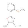 Oxazole, 4-(chloromethyl)-2-(2-methoxyphenyl)-5-methyl-