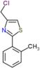 4-(chloromethyl)-2-(2-methylphenyl)-1,3-thiazole