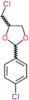 4-(chloromethyl)-2-(4-chlorophenyl)-1,3-dioxolane