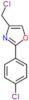 4-(chloromethyl)-2-(4-chlorophenyl)-1,3-oxazole