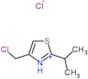 4-(chloromethyl)-2-(1-methylethyl)-1,3-thiazole hydrochloride