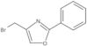 4-(Bromomethyl)-2-phenyloxazole