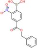 {4-[(benzyloxy)carbonyl]-2-nitrophenyl}boronic acid