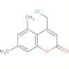 2H-1-Benzopyran-2-one, 4-(chloromethyl)-5,7-dimethyl-