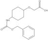 2-[[4-[[(Phenylmethoxy)carbonyl]amino]cyclohexyl]oxy]acetic acid