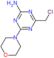 4-(chloromethyl)-6-(morpholin-4-yl)-1,3,5-triazin-2-amine