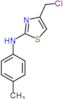 4-(chloromethyl)-N-(4-methylphenyl)-1,3-thiazol-2-amine