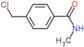 4-(chloromethyl)-N-methylbenzamide