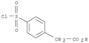 Benzeneacetic acid,4-(chlorosulfonyl)-