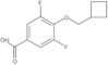 4-(Cyclobutylmethoxy)-3,5-difluorobenzoic acid